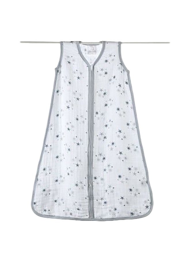 aden + anais Twinkle Sleeping Bag 100% Wearable Cotton Muslin Sleep Sack, Soft And Lightweight Unisex Baby Zipper Grow Bag For Girls And Boys, 0 - 6 Months , Newborn And Infant Essentials  - Image 1