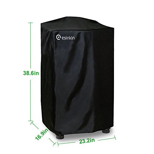 Esinkin 40-Inch Waterproof Electric Smoker Cover for Masterbuilt 40 Inch Electric Smoker, Durable and Conveninet, Black - Image 3