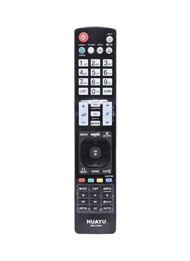 Huayu Remote Control For Lg Lcd Led Tv Black - Image 1