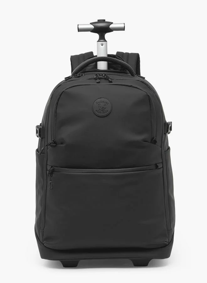 دوتشيني Adjustable Straps School Trolley Backpack - 35x55x28 CM