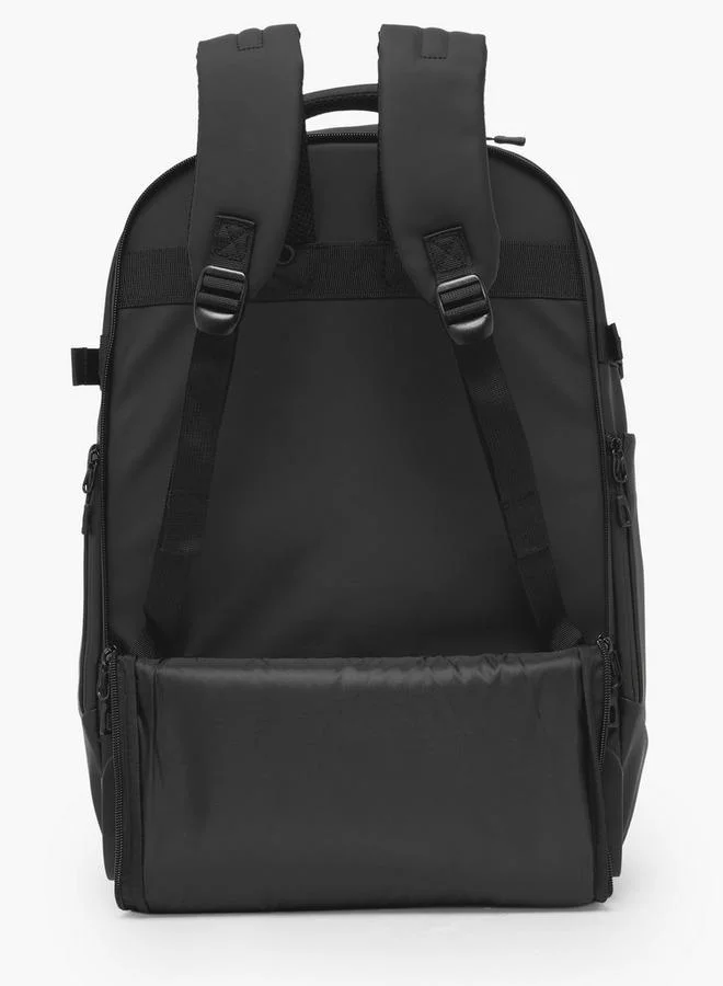 Duchini BLACK Adjustable Straps School Trolley Backpack - 35x55x28 CM for Men | Best Price UAE