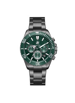 BEVERLY HILLS POLO CLUB BEVERLY HILLS POLO CLUB BP3721X.070 Men Multi Function Display Watch & Metal Strap Black  - Image 1