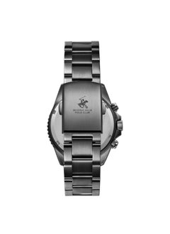 BEVERLY HILLS POLO CLUB BEVERLY HILLS POLO CLUB BP3721X.070 Men Multi Function Display Watch & Metal Strap Black  - Image 4