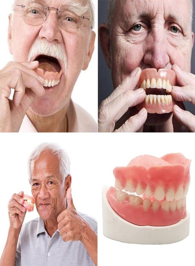 Healthyare Denture Do it Yourself Full Set of Top and Bottom Fake Teeth for Improve Smile - Image 3