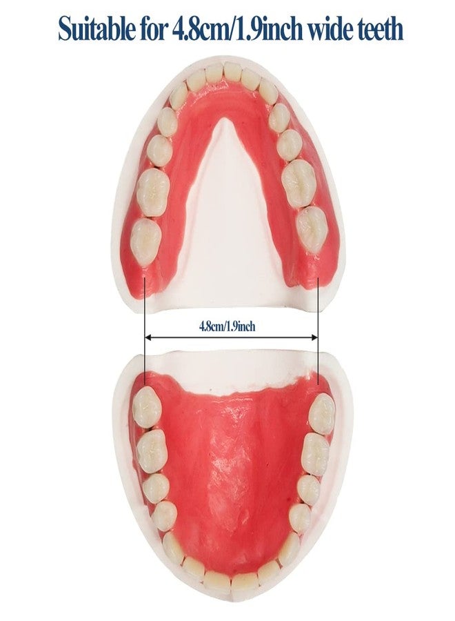 Healthyare Denture Do it Yourself Full Set of Top and Bottom Fake Teeth for Improve Smile - Image 5