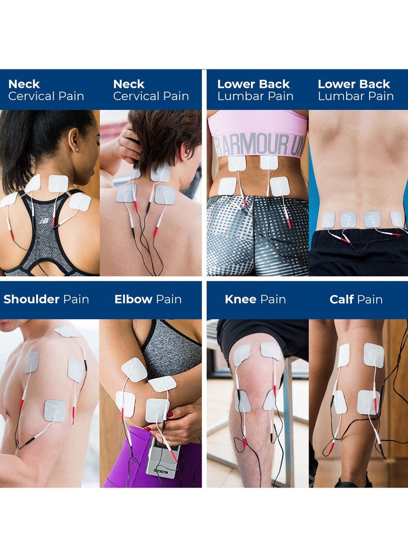 tens Home Use Body Plus Massager 15 Modes Pain Relief Electric Physical Therapy Device - Image 5