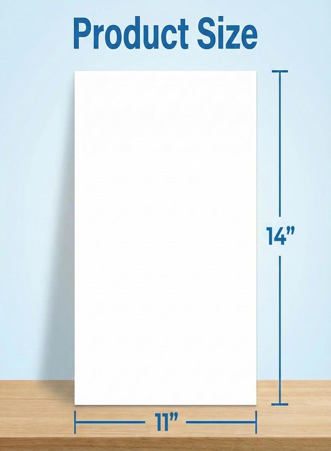 Rosmonde Poster Board, 11"x14" White Poster Boards, 50 Pack Bulk Sheets for Crafts, Poster Paper Boards for Vision Board Creations, Blank Bulk Boards for DIY, Drawing, School Project & Presentations - Image 4