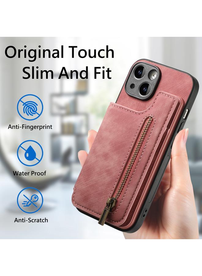 اس-توب جراب خلفي بسحاب من الجلد بتصميم كلاسيكي لهاتف iPhone XS Max - Image 5