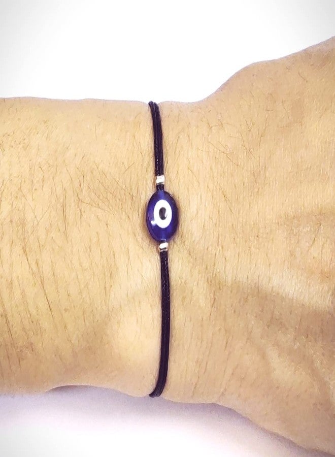 Jewel string by Bk arts evil eye with black cord bracelet for (unisex) not for Anklet - Image 3
