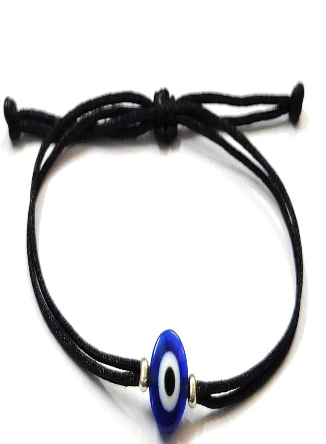 Jewel string by Bk arts evil eye with black cord bracelet for (unisex) not for Anklet - Image 4