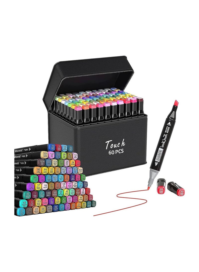 تاتش مجموعة اقلام ماركر فنية تاتش من 48 قطعة من فالكيري - Image 1