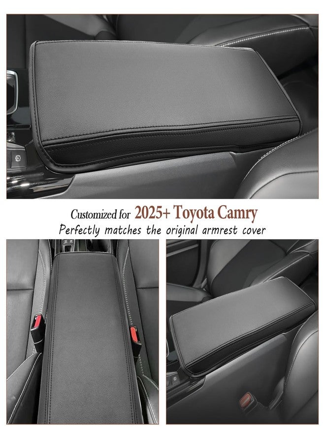SKTU 2025 2026 Camry Accessories Center Console Cover for 2025 2026 Toyota Camry Armrest Cover 2025 2026 Camry (LE/SE/XLE/XSE) Armrest Pad 2025 2026 Camry Hybrid Accessories Center Console Cushion - Image 2