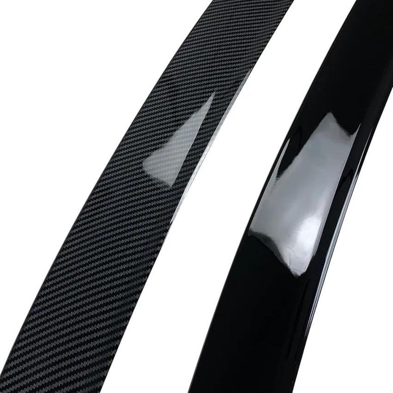 QASULER Gloss Black Rear Bumper Spoiler - Image 5