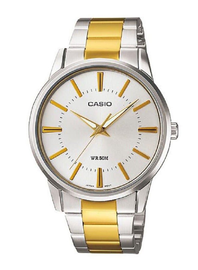 CASIO Stainless Steel Analog Wrist Watch MTP-1303SG-7AVDF - Image 1