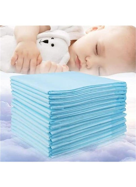 Baby Disposable Changing Pad, Soft Waterproof Mat, Portable Diaper Changing Table & Mat, Leak-Proof Breathable Underpads Mattress Play Pad Sheet Protector (33 * 45cm-100pcs)