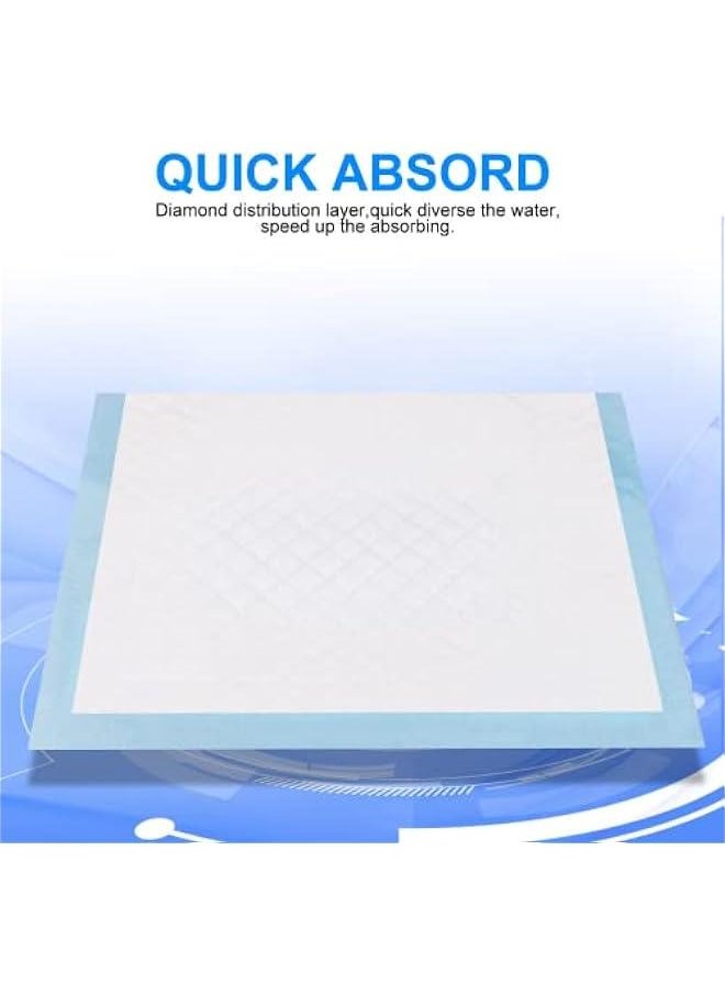 Baby Disposable Changing Pad, Soft Waterproof Mat, Portable Diaper Changing Table & Mat, Leak-Proof Breathable Underpads Mattress Play Pad Sheet Protector (33 * 45cm-100pcs)