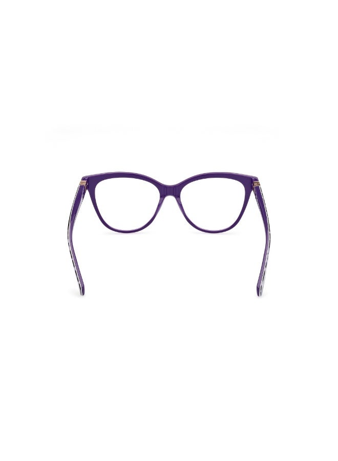 GUESS Gu5219 Cat Acetate Frames For Unisex Size 54, Multicolor - Image 4