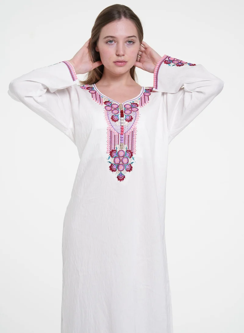 AL BENT AL SHARQIEH mukhawar jalabiya dress