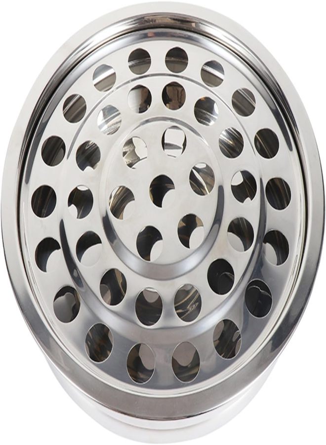 Stainless Steel Stackable Communion Tray (with 40 Cup Slots) Silver - Image 1