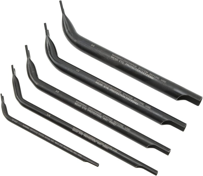 5Pcs Air Line Disconnect Tool Set, Heavy Duty Double Ended Automotive Hand Tool for Big Rig Truck Brake and Air Suspension Systems, 1/8in to 5/8in Sizes - Image 5