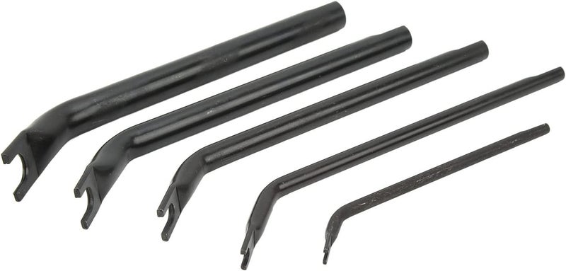 5Pcs Air Line Disconnect Tool Set, Heavy Duty Double Ended Automotive Hand Tool for Big Rig Truck Brake and Air Suspension Systems, 1/8in to 5/8in Sizes - Image 2