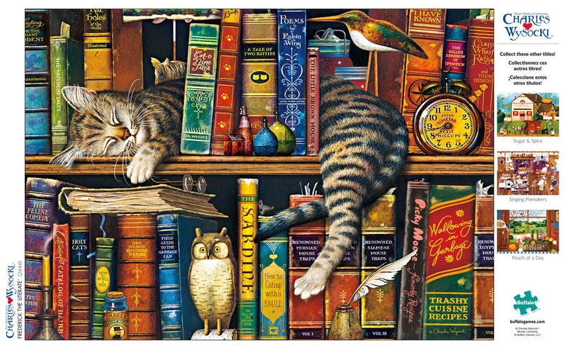 Buffalo Games - Charles Wysocki - Frederick the Literate - 300 LARGE Piece Jigsaw Puzzle - Image 5