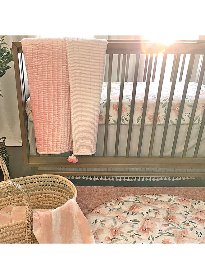 كرين بيبي غطاء سرير باركر زهور - Image 2