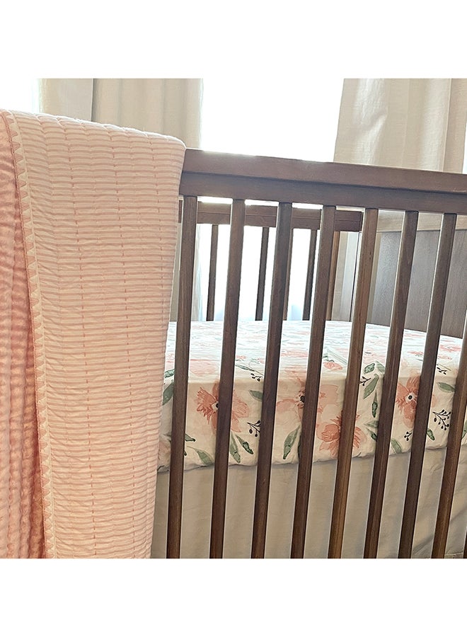 كرين بيبي غطاء سرير باركر زهور - Image 3