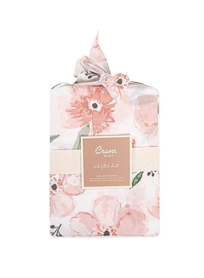 كرين بيبي غطاء سرير باركر زهور - Image 1