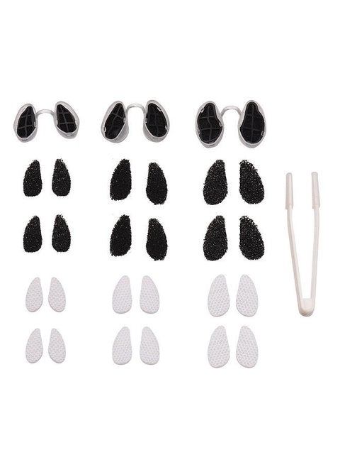 Invisible Nasal Filter Ultra-Breathable Nasal Filters Nasal Filters Nose Plugs for Smells with Mini-HEPA Filters Air Filtration from Pollen Dust Smoke Small + Medium + Large Narrow Shape