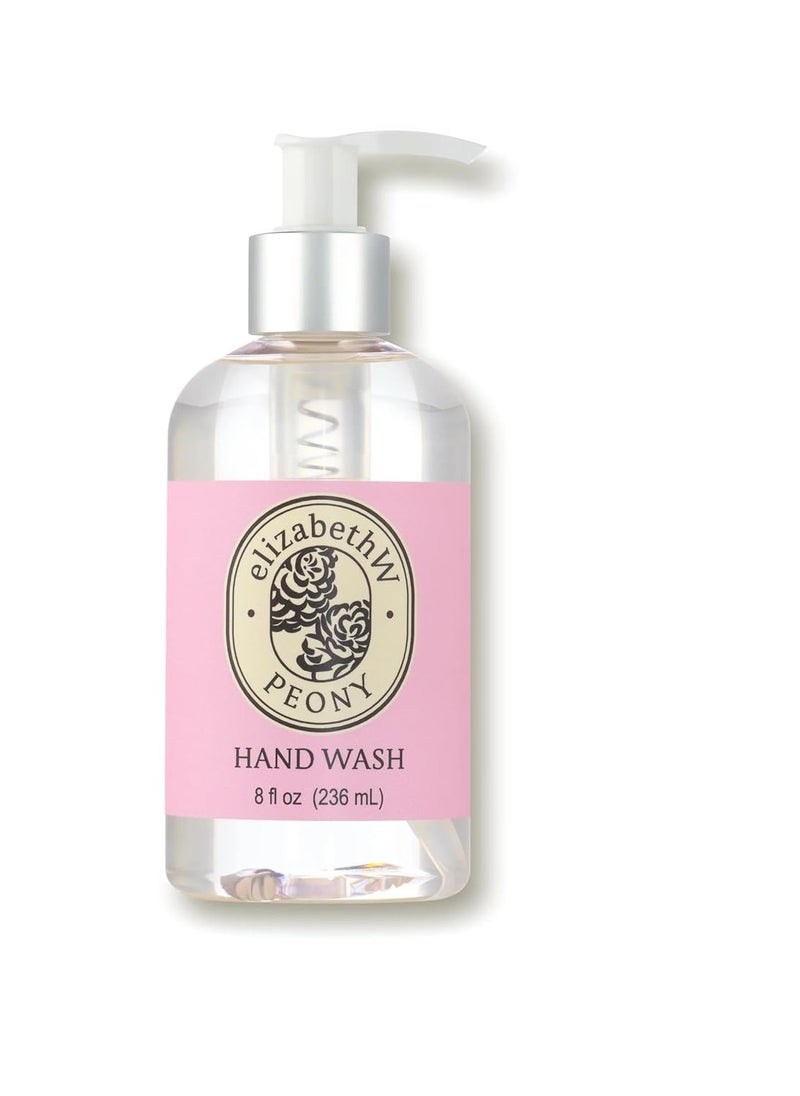 elizabeth W elizabeth W Peony Hand Wash, Floral Scent, 8 fl oz 