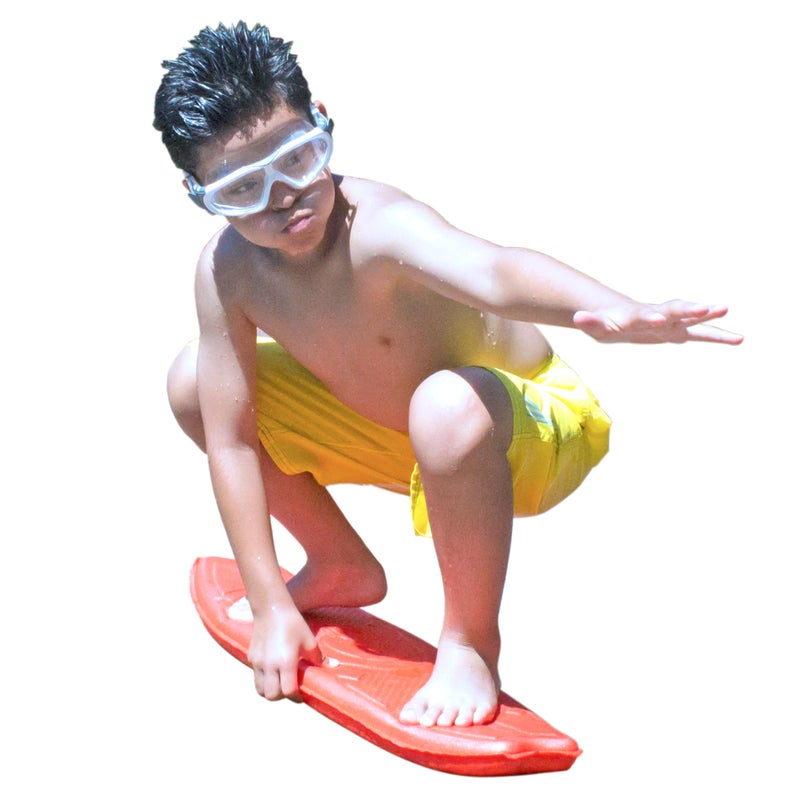 Poolmaster Swimming Pool Underwater â€œSurfâ€ Board and Kickboard Pool Toy, Red - Image 1
