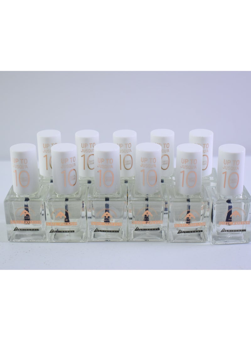 Generic 11 Pieces Transparent Nail Polish  - Image 1