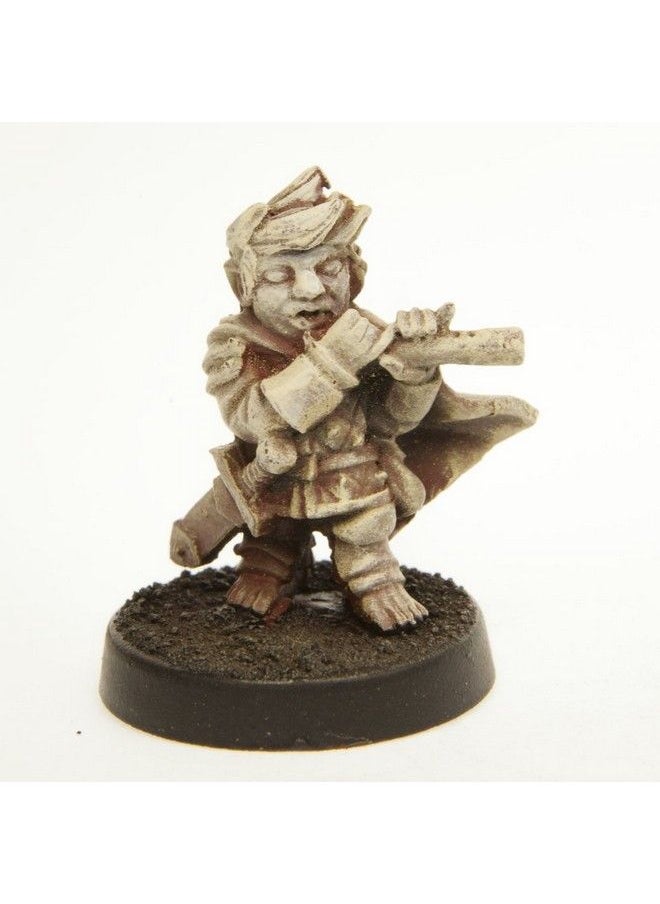 Stonehaven Miniatures - Stonehaven Halfling Fife Player Miniature Figure (For 28Mm Scale Table Top War Games) Made In Usa - Image 1