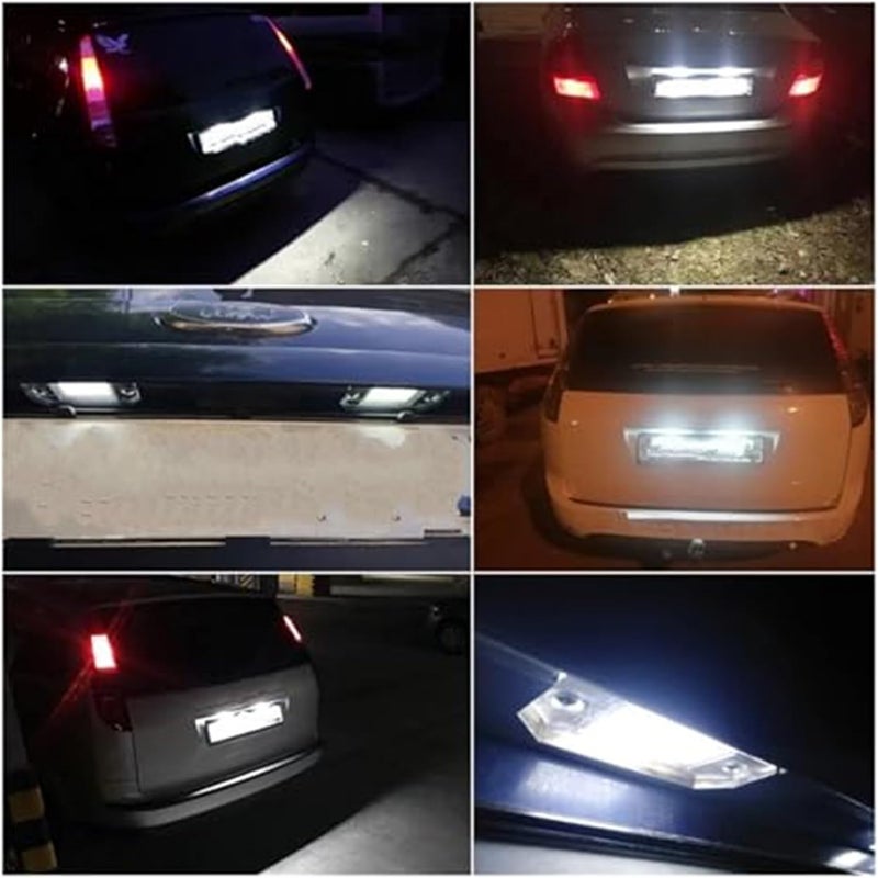 Wivplex 2PCS Car License Plate Light for Focus and C-Max - Image 4