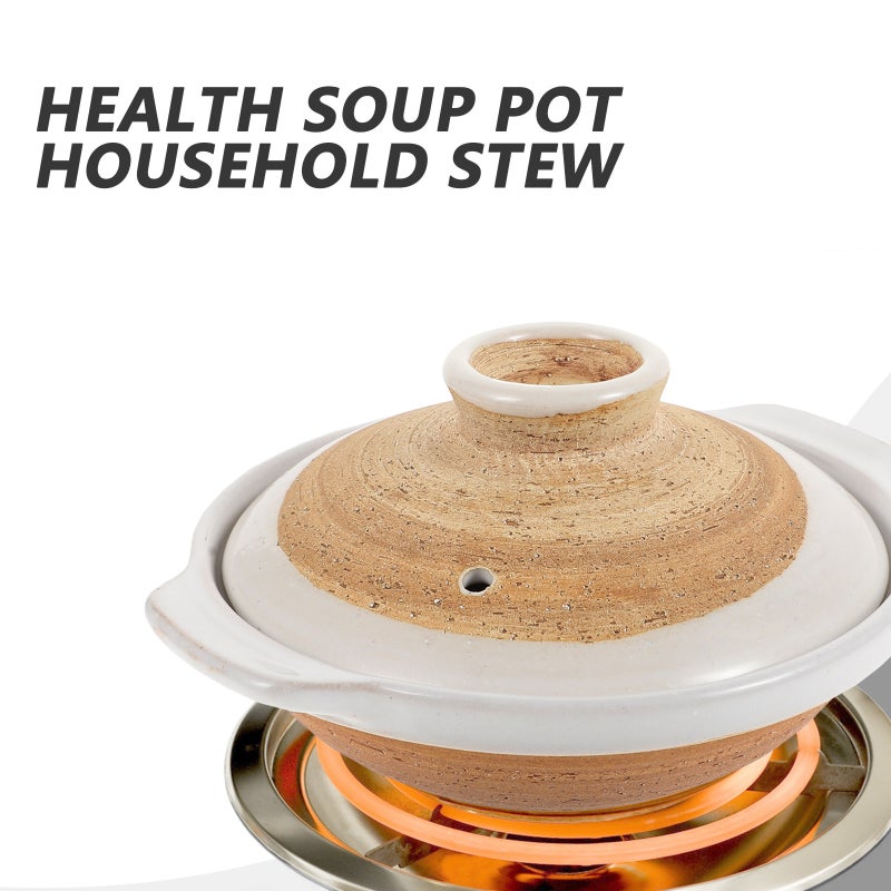 Braised Chicken Rice Pot Soup Rice Ceramic Stewpot - Image 5