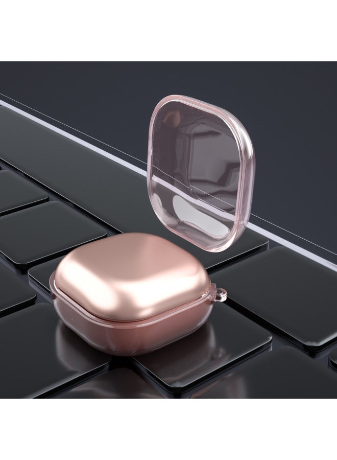 High Transparent Protective Case For Samsung Galaxy Buds3 Pro/Buds3/Buds2/Live Earphone Shell Soft TPU Universal Customizable-Color:Powder Through [4 Models Universal]]-Model:Samsung Buds Live/pro  - Image 1