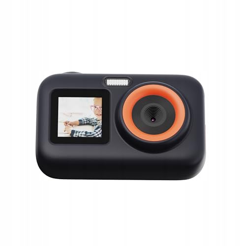 SJCAM FunCam+ Black Dual Screen Action Camera | 1080P Ultra HD | 2.4" Large Display, Video Recording, Photo Shooting, Timelapse for Kids & Adults - Image 5