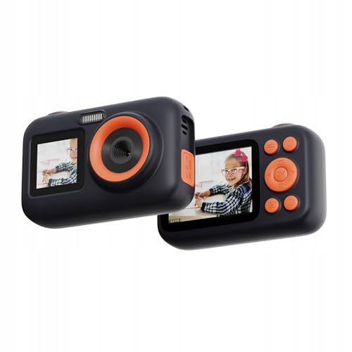 SJCAM FunCam+ Black Dual Screen Action Camera | 1080P Ultra HD | 2.4" Large Display, Video Recording, Photo Shooting, Timelapse for Kids & Adults - Image 4