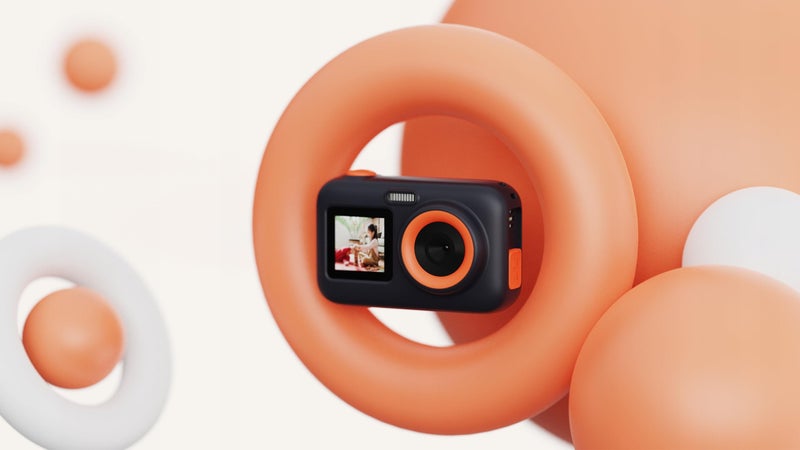 SJCAM FunCam+ Black Dual Screen Action Camera | 1080P Ultra HD | 2.4" Large Display, Video Recording, Photo Shooting, Timelapse for Kids & Adults - Image 2