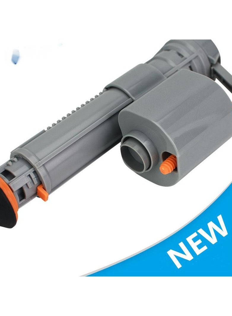 صمام مدخل المياه عالي الضغط لخزان المرحاض مع وصلات مدخل المياه ذات الارتفاع القابل للتعديل مع فلتر المياه - Image 4