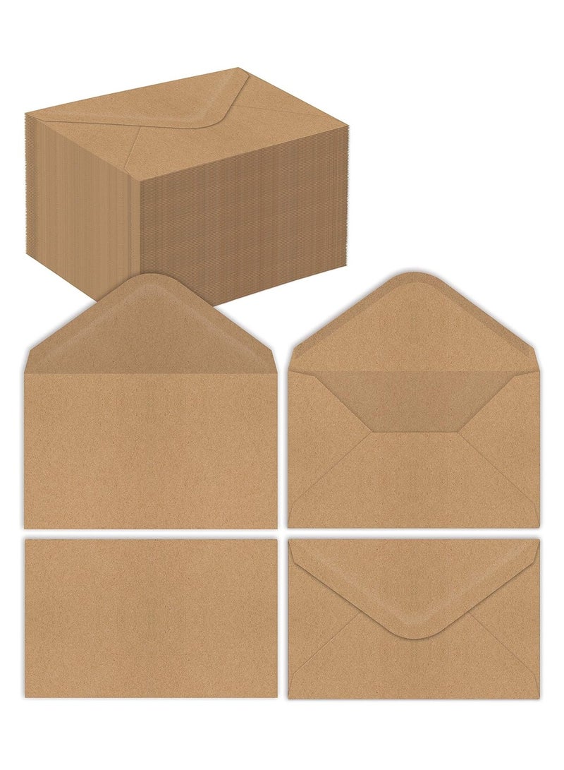 Generic 50 Pack 4x6 Envelopes for Invitations, Brown A6 Envelopes, Postcard Envelopes, Photo Envelopes, Used for Graduation, Wedding, Baby Shower--(6.18 x 4.17 Inches)  - Image 1