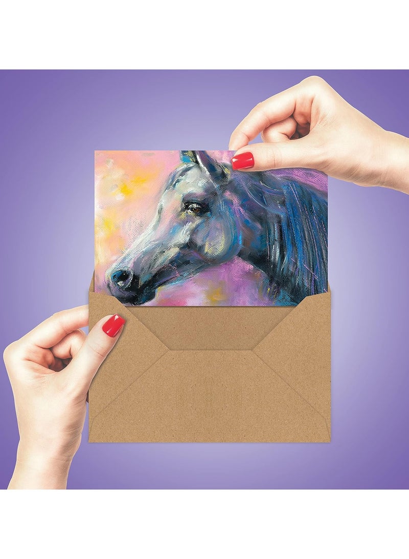 Generic 50 Pack 4x6 Envelopes for Invitations, Brown A6 Envelopes, Postcard Envelopes, Photo Envelopes, Used for Graduation, Wedding, Baby Shower--(6.18 x 4.17 Inches)  - Image 3