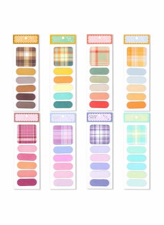 KASTWAVE Sticky Index Tabs Self Adhesive, Writable and Repositionable File Tabs,960 Pcs, 48 Colors  - Image 1