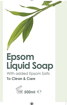 Epsom صابون سائل إبسوم مع أملاح مضافة - Image 3