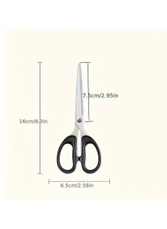 LDQ 5 Pcs Multifunctional Craft Scissors Set, Durable Stainless Steel Blades, Ergonomic Handle For Comfort, Ideal For Office, Home, Sewing, Paper & All Projects  - Image 3