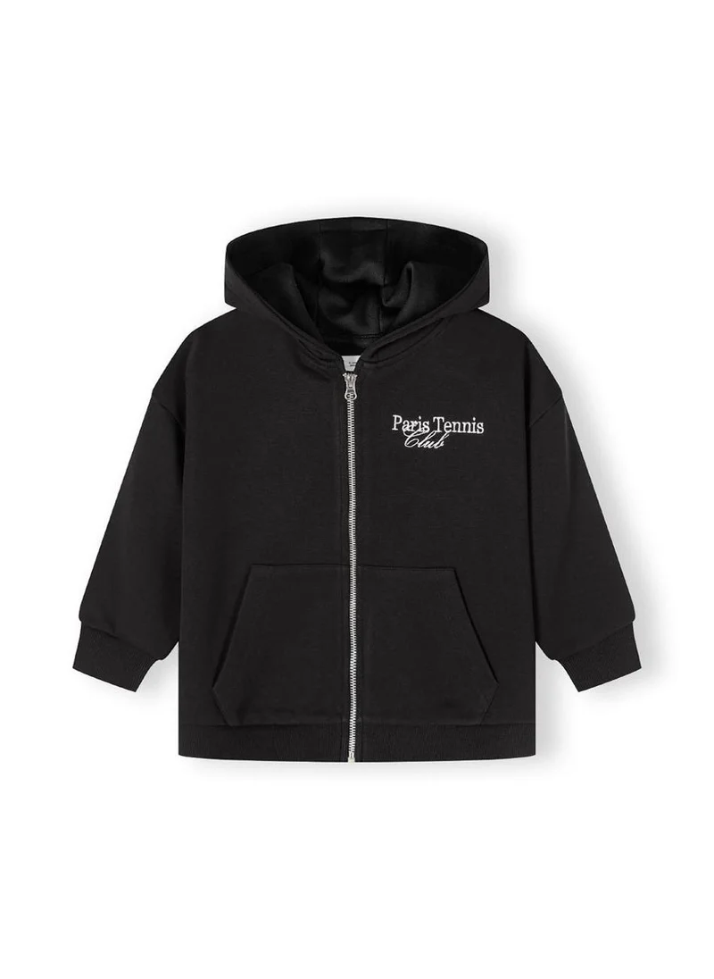 مينوتي Kids Girls Oversized Zip Through Hoodie
