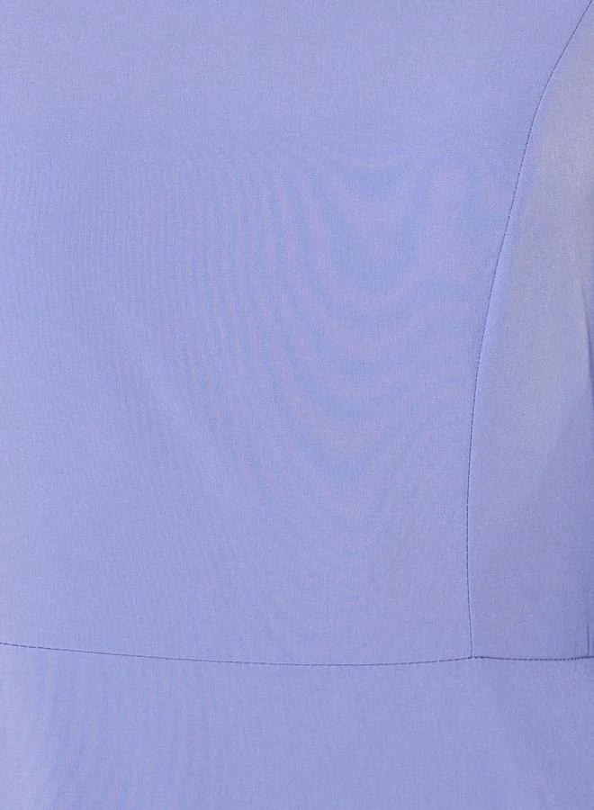 Take Two Ruffled Cuff A-Line Dress