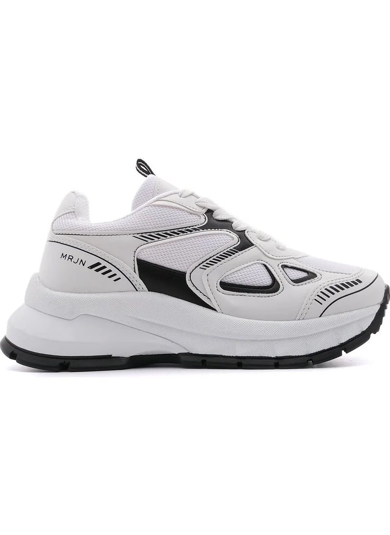 MARJIN Margin Women's Sneaker High Sole Lace-Up Sports Shoes Nevila