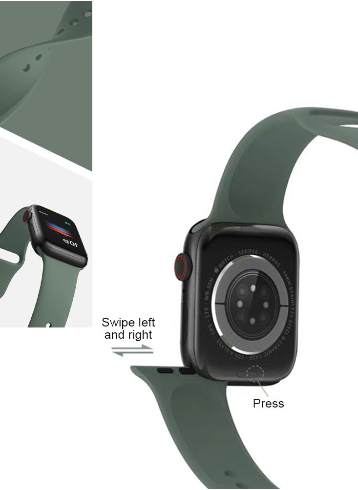 Perfii - 3pcs Apple Watch Bands 49/46/45/44/42mm Replacement for Apple Watch Series 10/9/8/7/6/5/4/SE/Ultra - Image 1